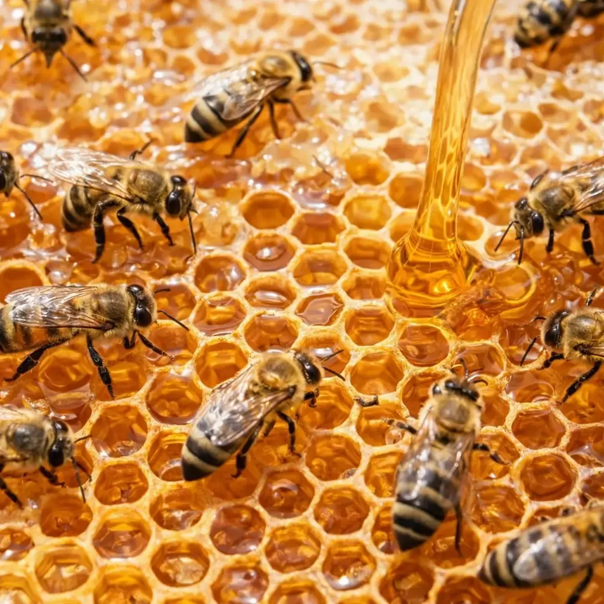 Wild Small Bee Mountain Honey – Pure Raw Mountain Honey